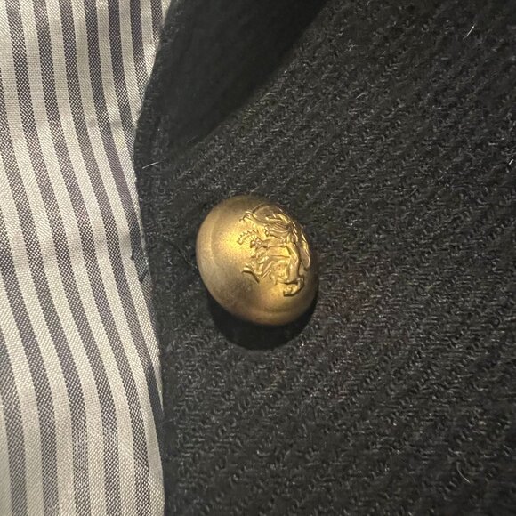 Black Wool Hacking Jacket from Banana Republic - 8 - Picture 3 of 8